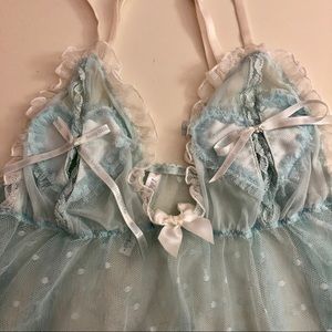 Lace Babydoll Bridal Lingerie VS